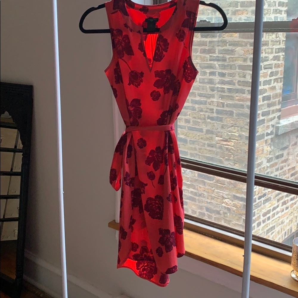Ann Taylor Floral Patterned Dress